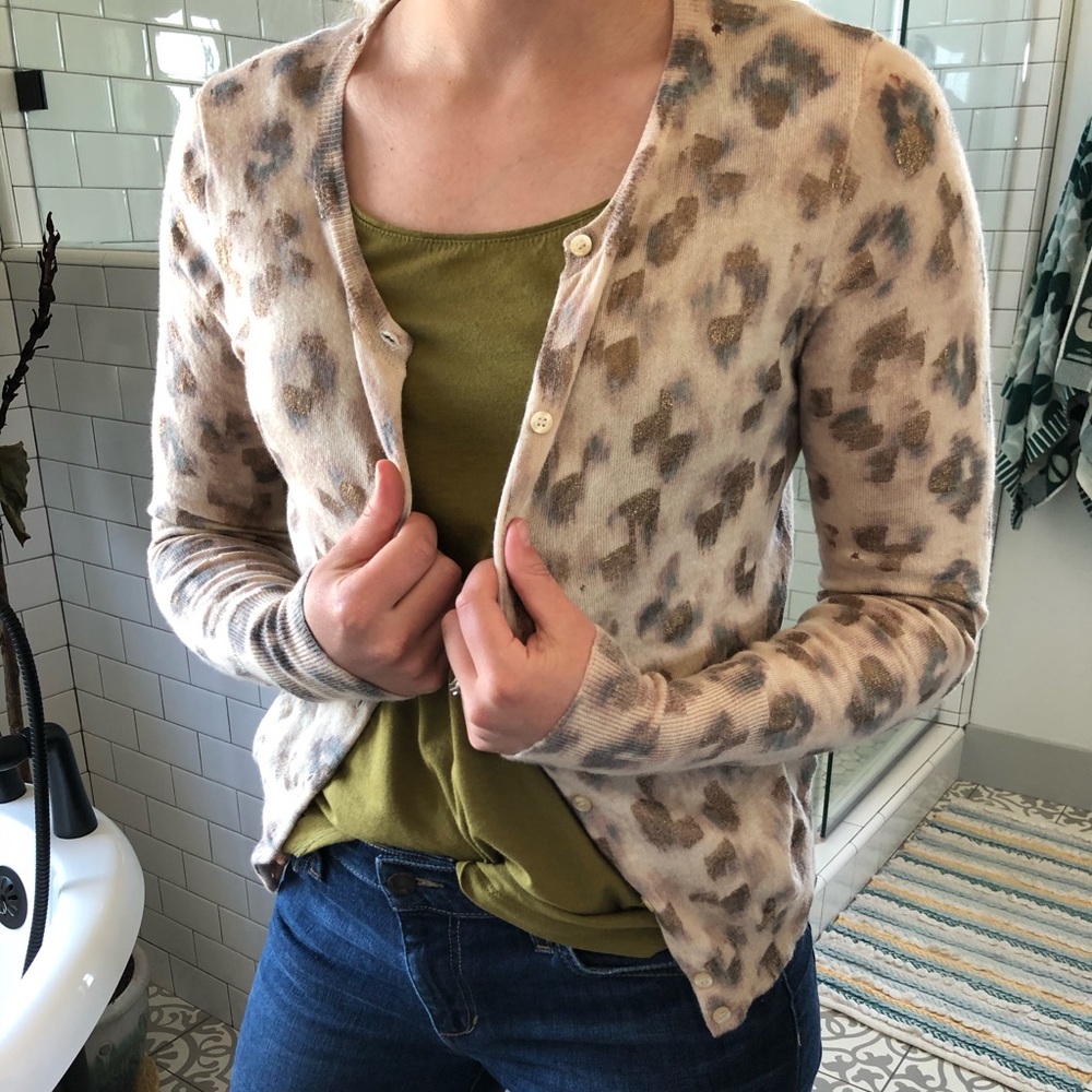 J-Crew cardigan